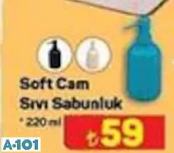 SOFT CAM SIVI SABUNLUK 220 ML SOFT CAM SIVI SABUNLUK 220 ML